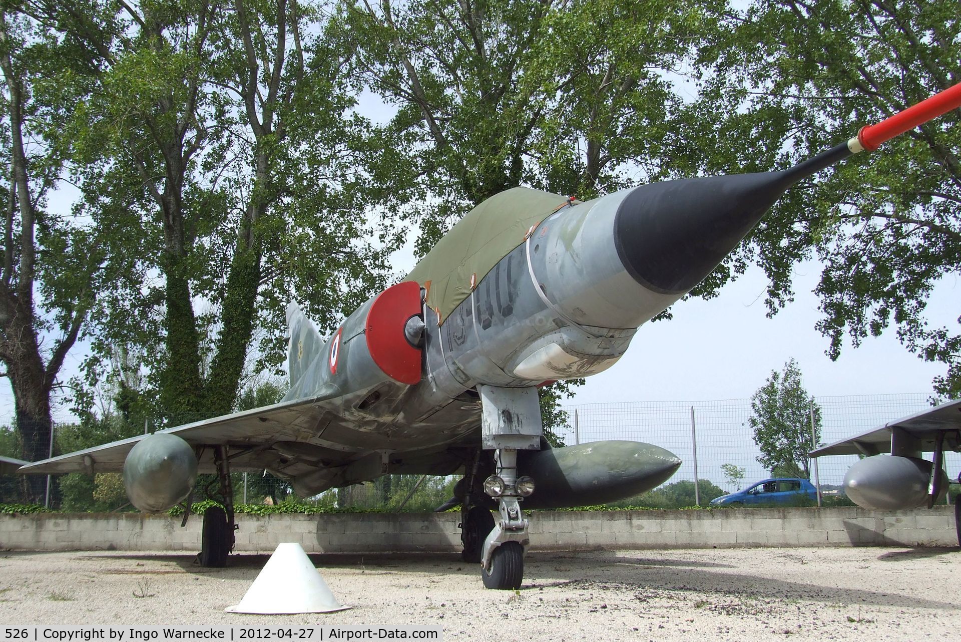 526, Dassault Mirage IIIE C/N 526, Dassault Mirage III E at the Musee Aeronautique, Orange