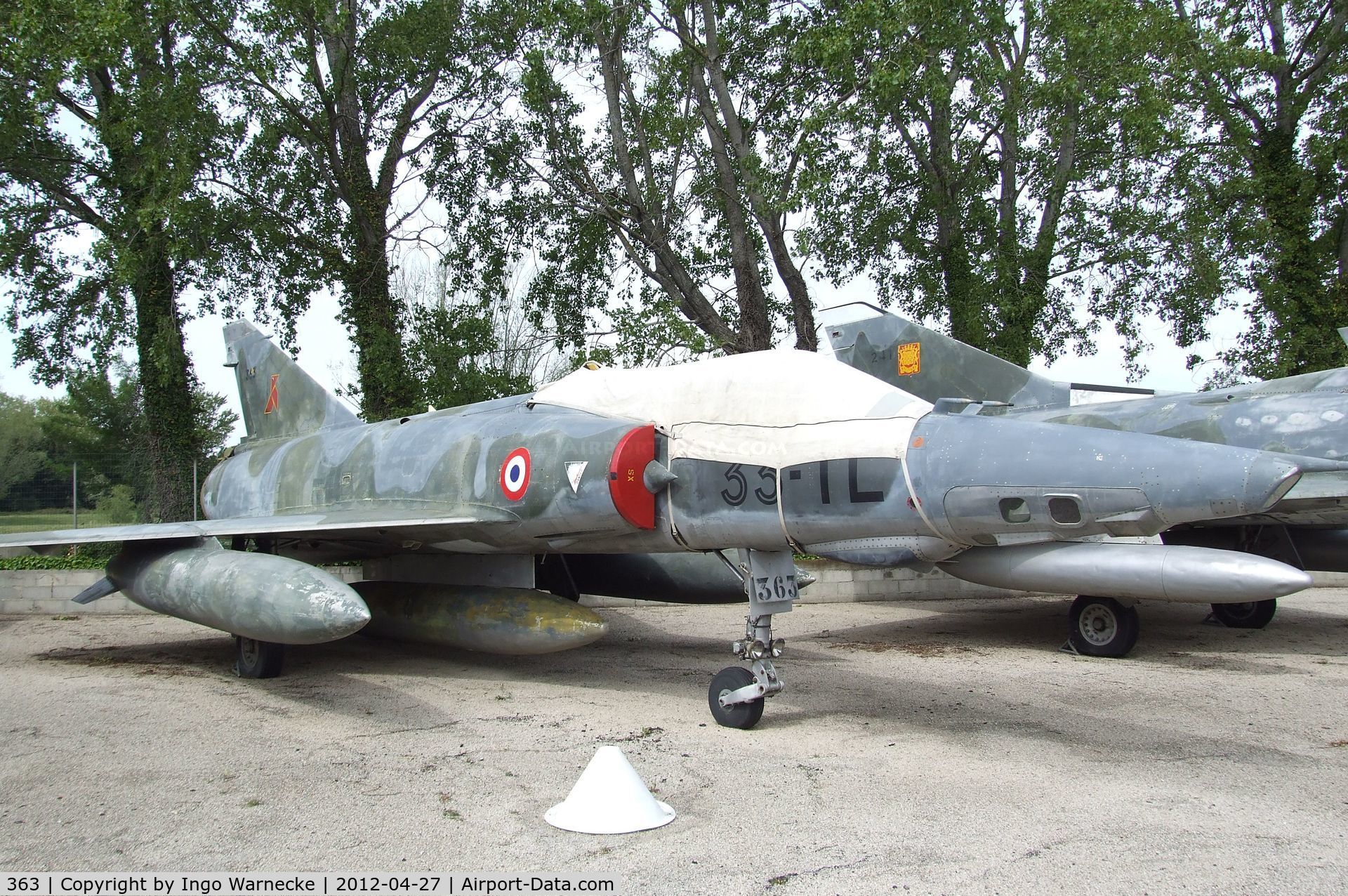 363, Dassault Mirage IIIRD C/N 363, Dassault Mirage III RD at the Musee Aeronautique, Orange