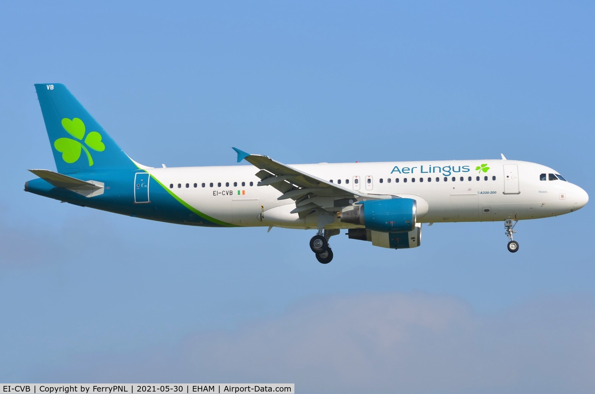 EI-CVB, 2000 Airbus A320-214 C/N 1394, Aer Lingus A320