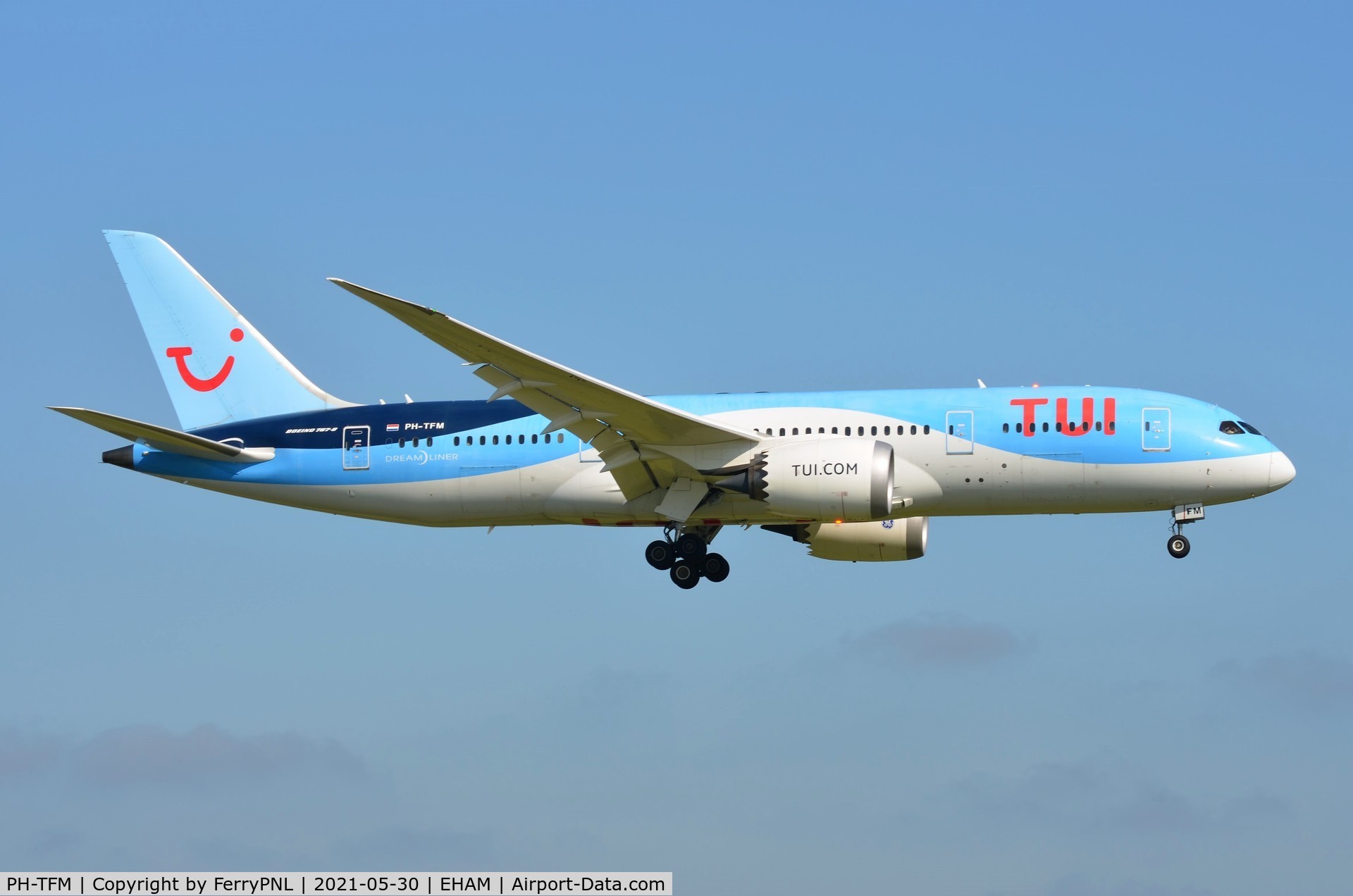 PH-TFM, 2015 Boeing 787-8 Dreamliner Dreamliner C/N 36429, Arrival of TUI B788 from the Dutch Caribbean