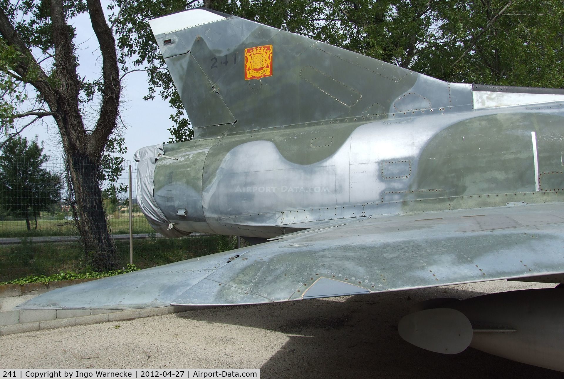 241, Dassault Mirage IIIB-RV C/N 241, Dassault Mirage III B-RV at the Musee Aeronautique, Orange