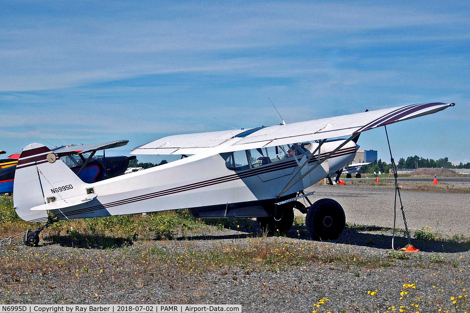 N6995D, 1957 Piper PA-18-150 Super Cub C/N 18-5526, N6995D   Piper PA-18-150 Super Cub [18-5526] Anchorage-Merrill Field~N 02/07/2018