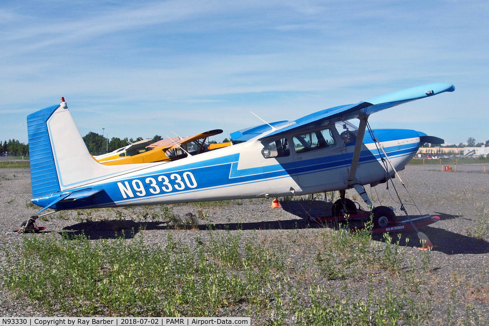 N93330, 1955 Cessna 180 C/N 31731, N93330   Cessna 180[31731] Anchorage-Merrill Field~N 02/07/2018