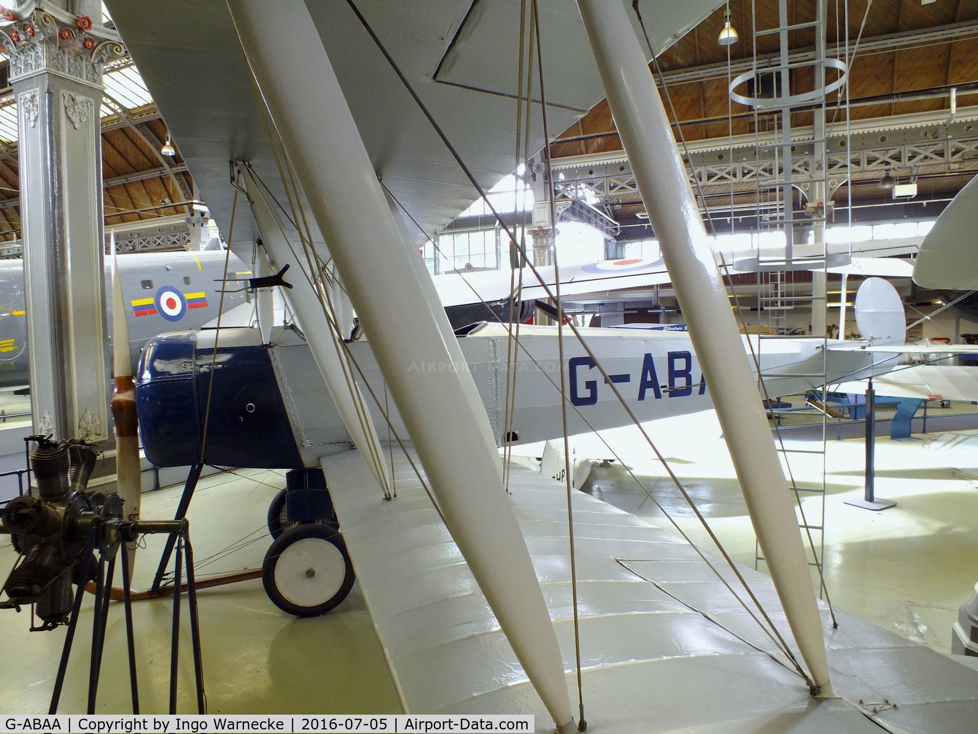 G-ABAA, Avro 504K C/N H2311, Avro 504K at the Museum of Science and Industry, Manchester