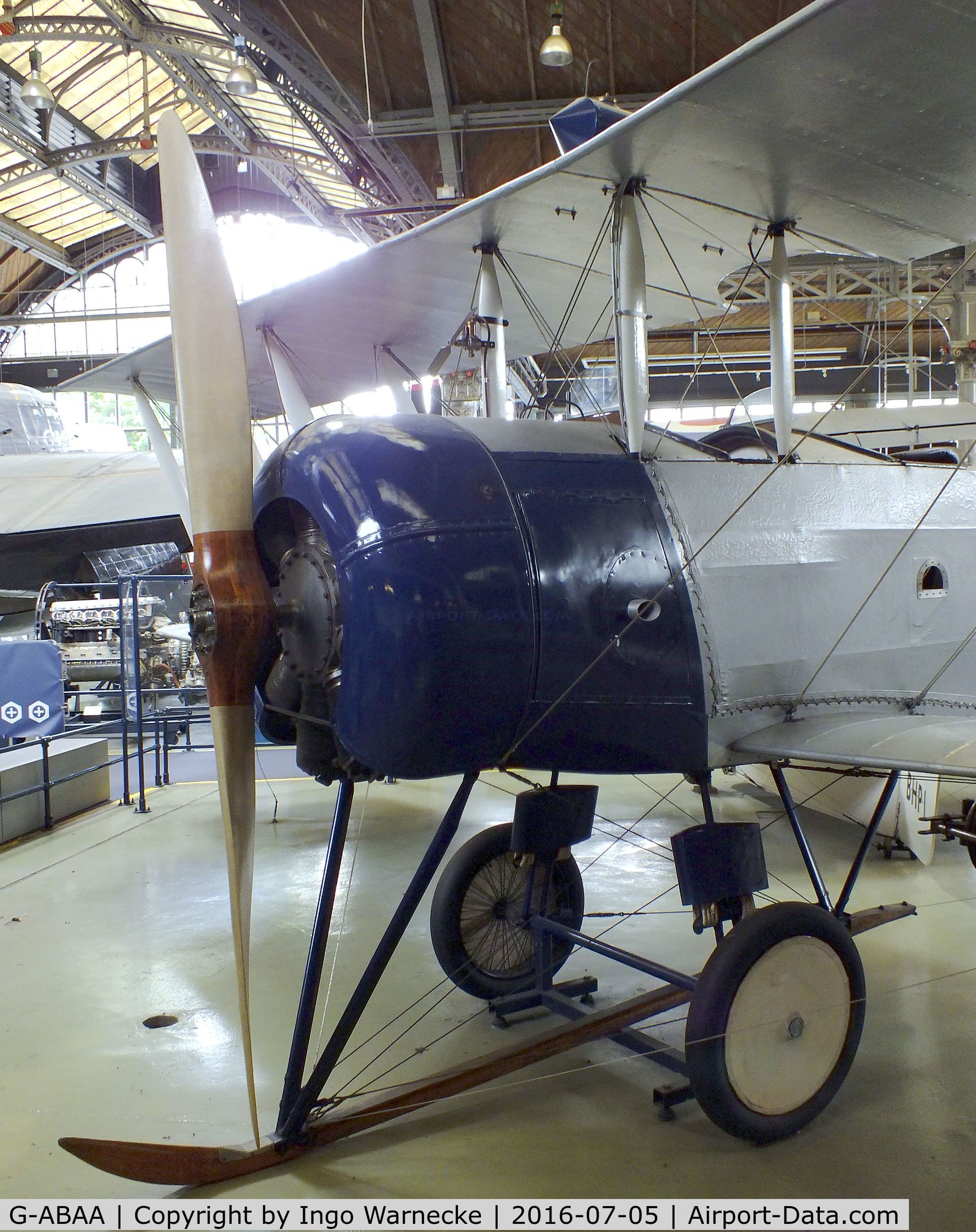 G-ABAA, Avro 504K C/N H2311, Avro 504K at the Museum of Science and Industry, Manchester