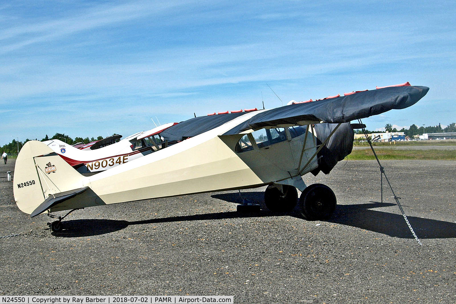 N24550, 1939 Piper J4A C/N 4-639, N24550   Piper J/4A Cub Coupe[4-639] Anchorage-Merrill Field~N 02/07/2018