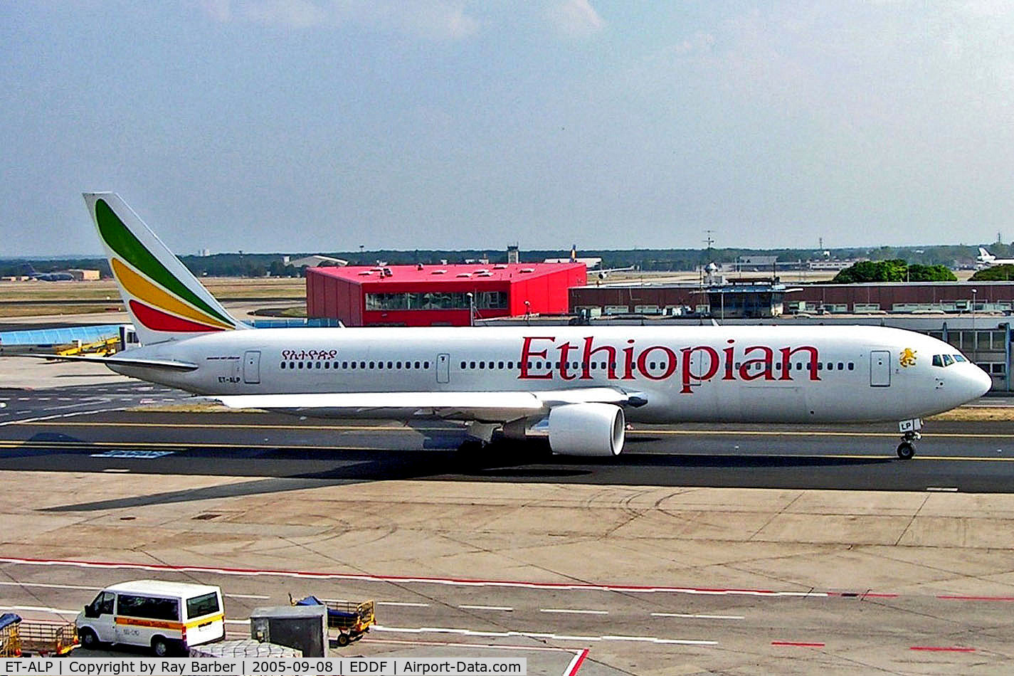 ET-ALP, 2005 Boeing 767-360/ER C/N 33769, ET-ALP   Boeing 767-360ER [35769] (Ethiopian Airlines) Frankfurt Int'l~D 08/09/2005