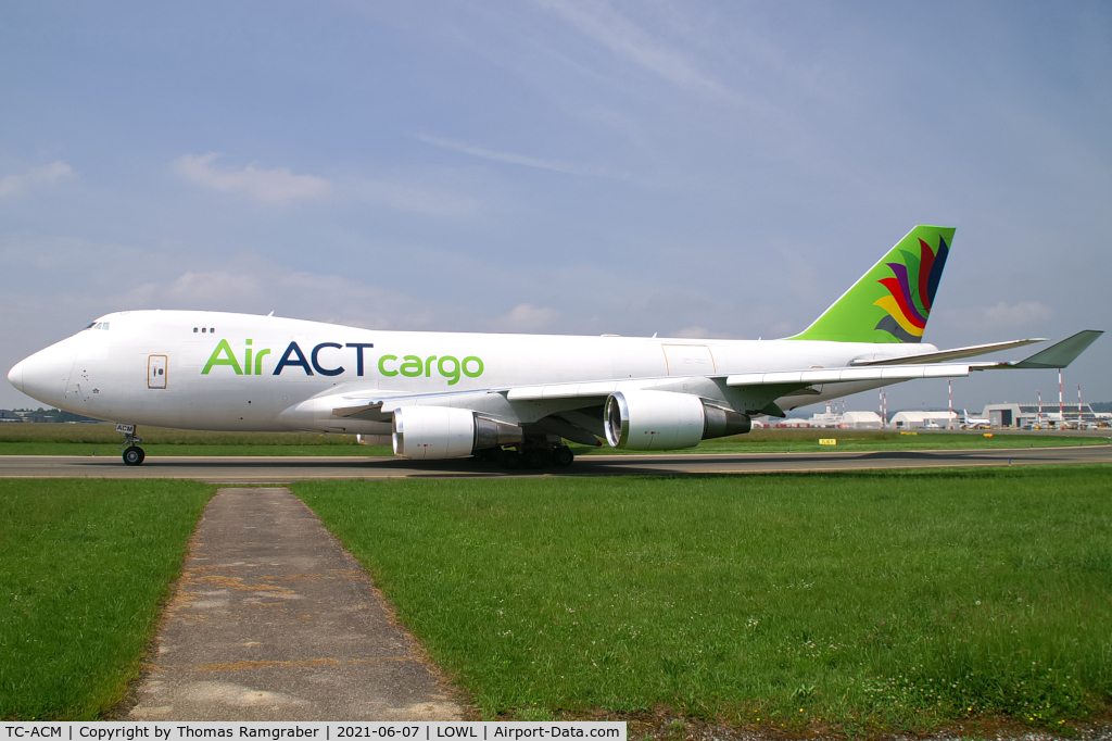 TC-ACM, 2002 Boeing 747-428F/ER/SCD C/N 32867, ACT Airlines Boeing 747-400ER(F/SCD)