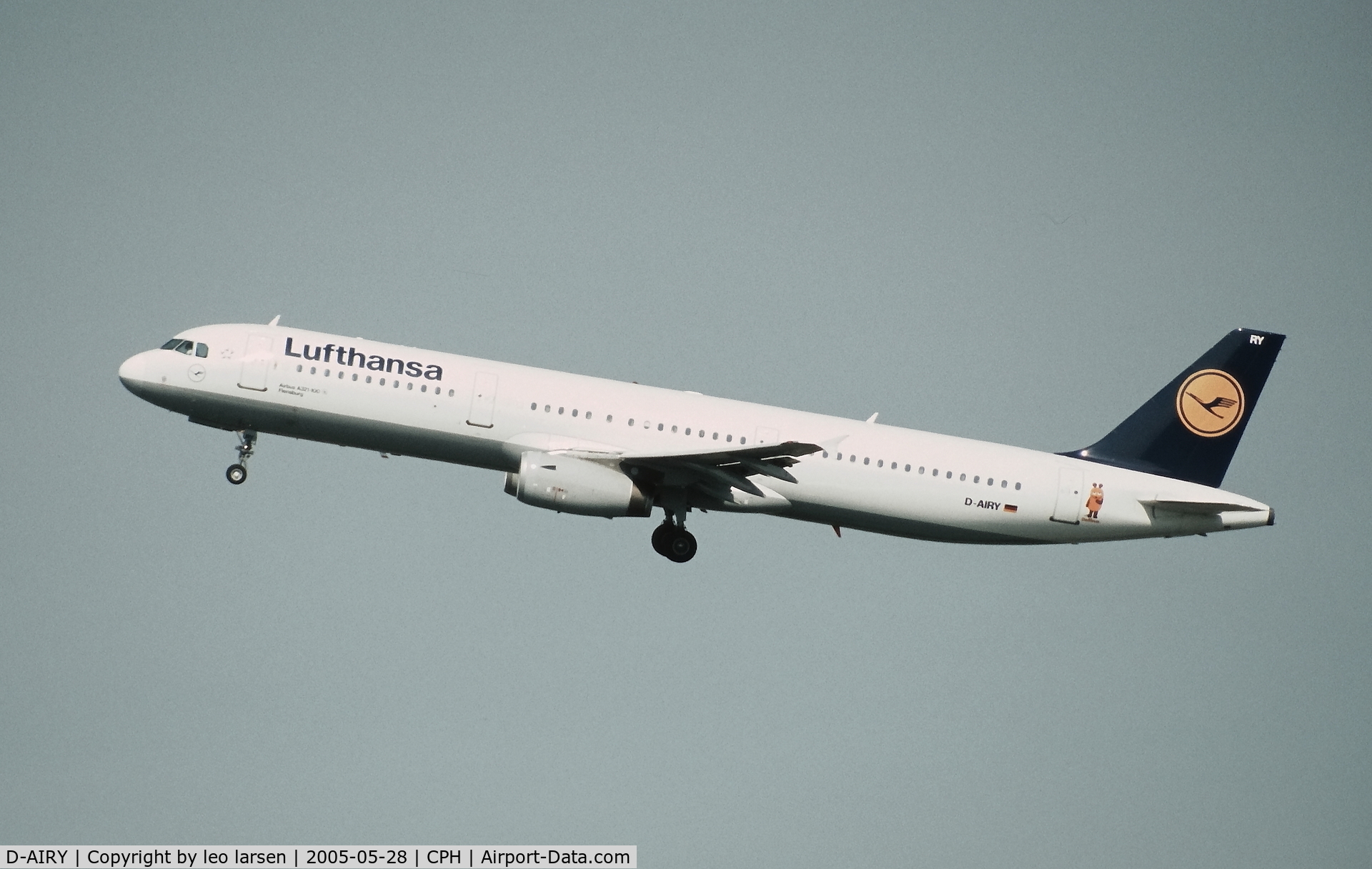 D-AIRY, 1998 Airbus A321-131 C/N 0901, Copenhagen 28.5.2005