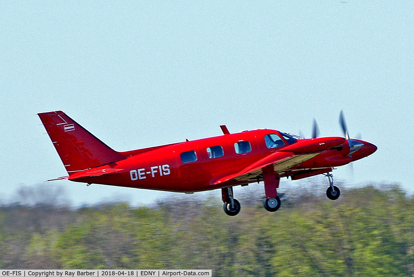 OE-FIS, Piper PA-31T1 Cheyenne I C/N 31T-1104015, OE-FIS   Piper PA-31T.1 Cheyenne 1A [31T-1104015] Friedrichshafen~D 18/04/2018