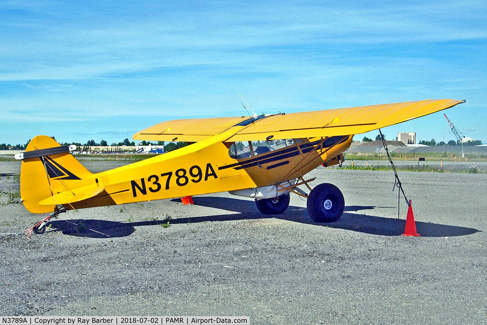 N3789A, 1953 Piper PA-18A-135 Super Cub C/N 18-3056, N3789A   Piper PA-18-135 Super Cub [18-3056] Anchorage-Merrill Field~N 02/07/2018