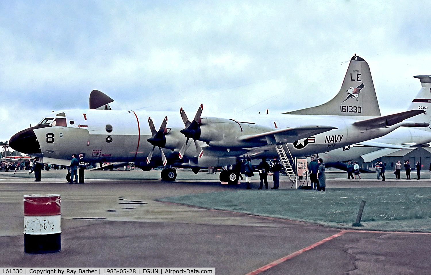 161330, Lockheed P-3C Orion C/N 285A-5727, 161330   Lockheed P-3C Orion [5727] (United States Navy) RAF Mildenhall~G 28/05/1983