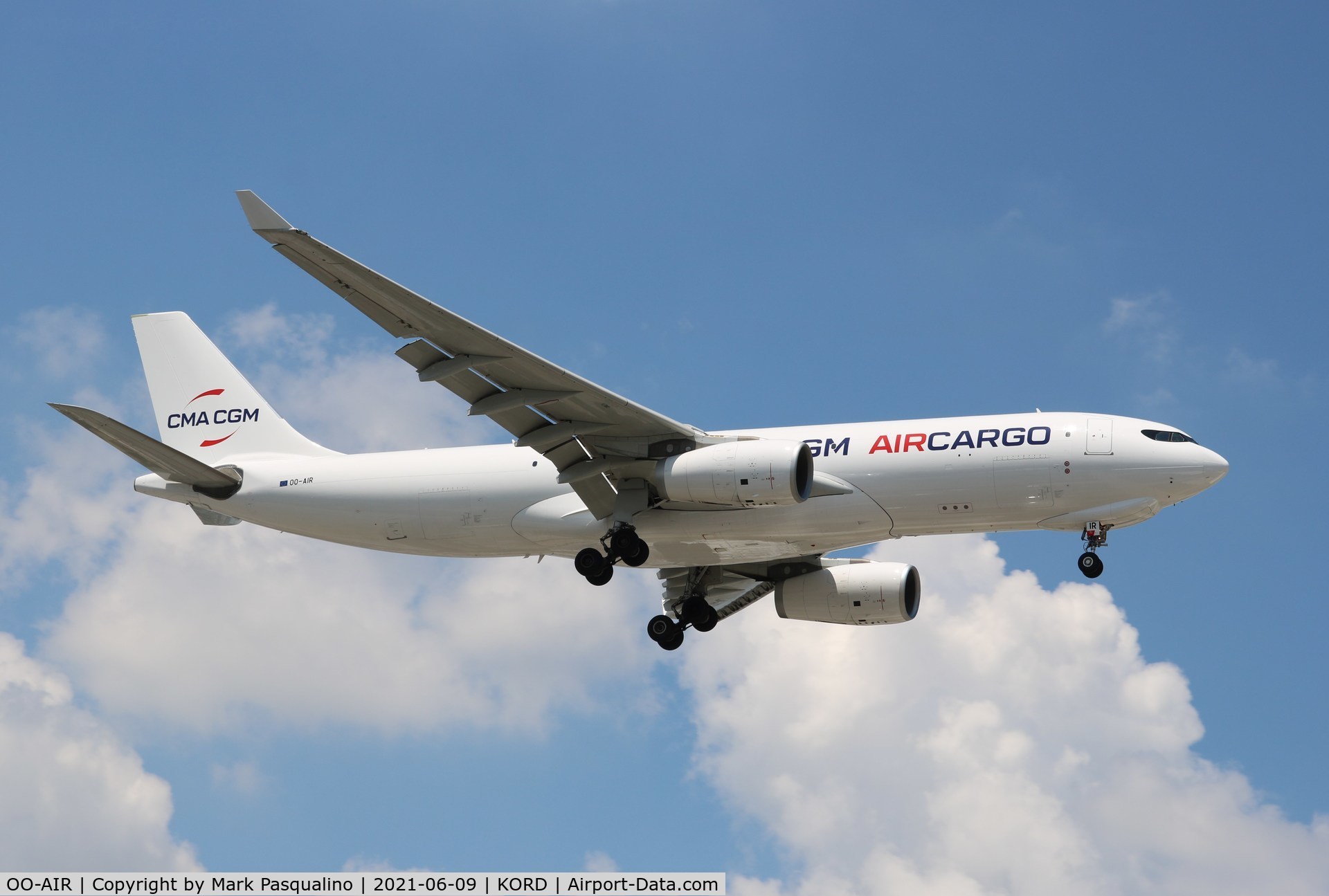 OO-AIR, 2016 Airbus A330-243F C/N 1708, Airbus A330-243F