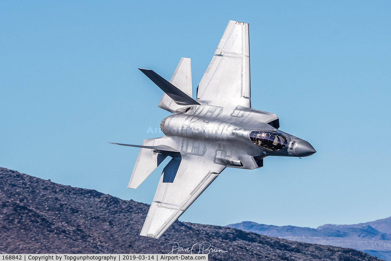 168842, 2014 Lockheed Martin F-35C Lightning II C/N CF-11, VX-9 Vampires	XE-105	Edwards AFB