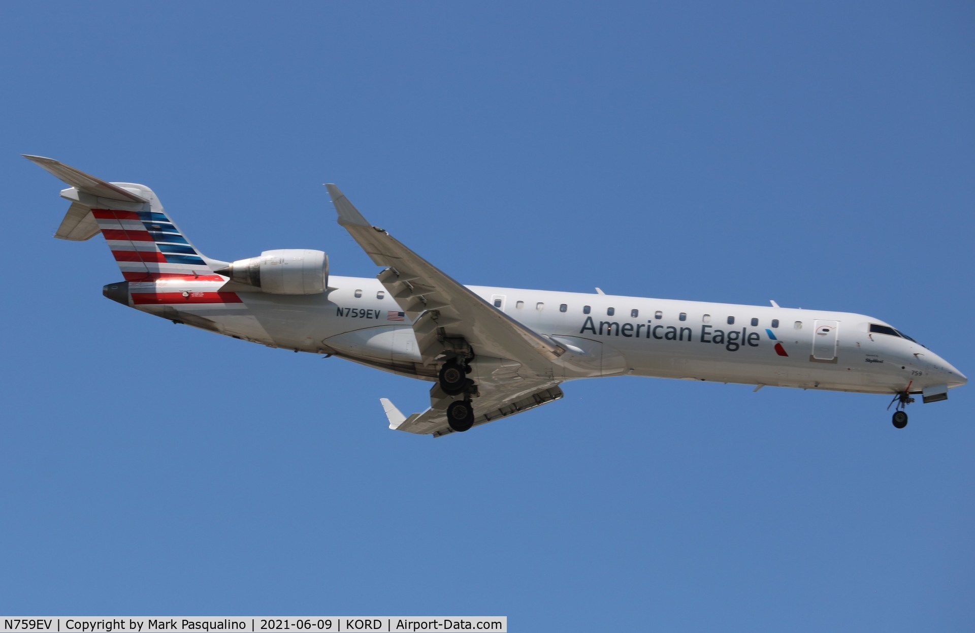 N759EV, 2005 Bombardier CRJ-700 (CL-600-2C10) Regional Jet C/N 10211, CL-600-2C10