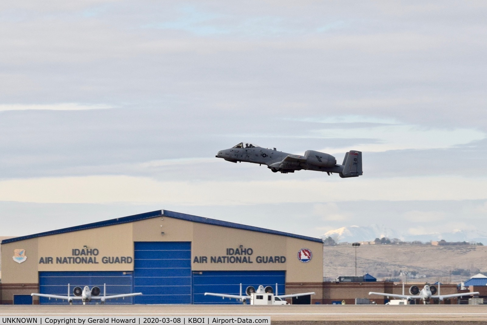 UNKNOWN, C/N unknown, A-10C take off on RWY 10R.