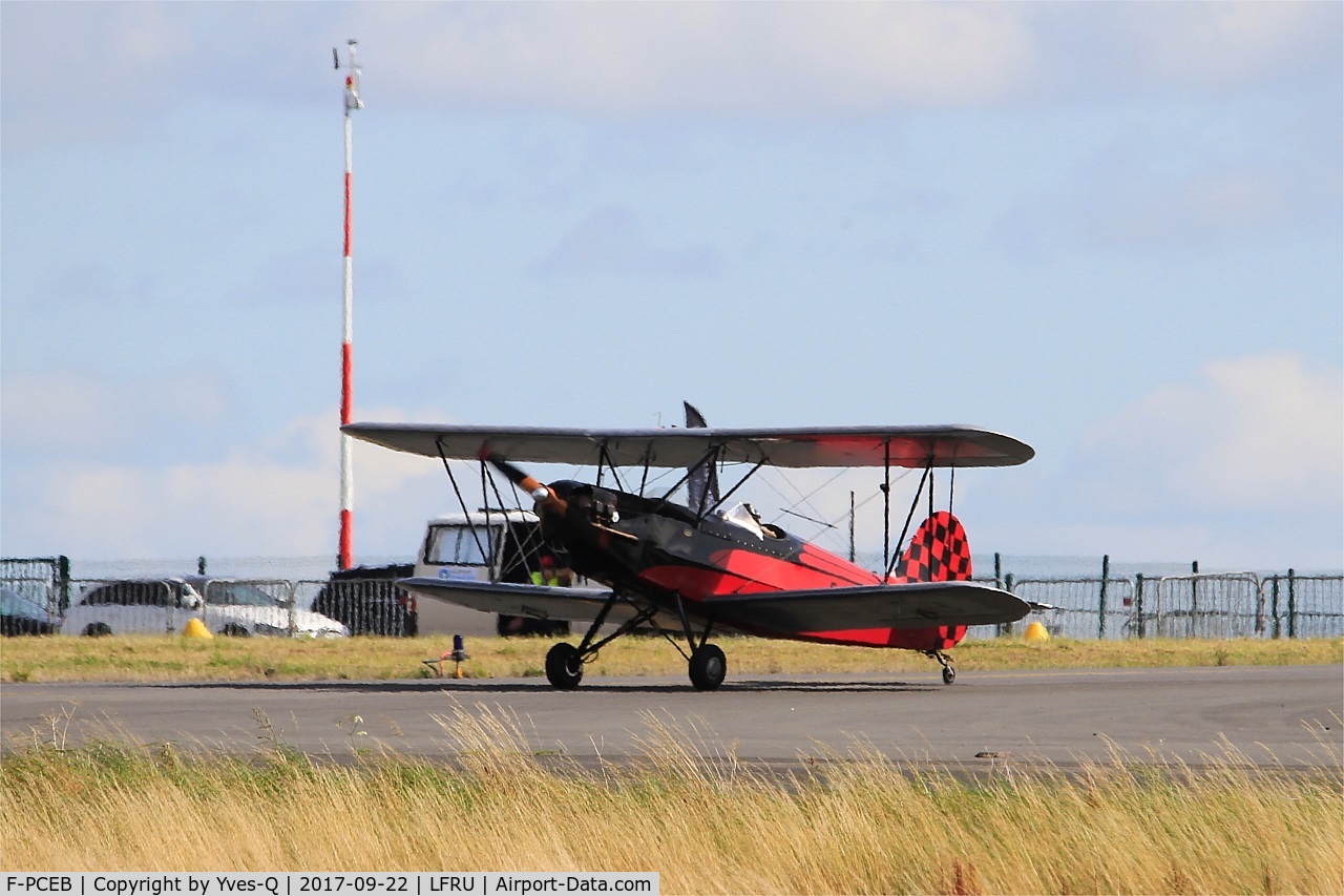 F-PCEB, Hatz CB-1 C/N 639, Morlaix-Ploujean airport (LFRU-MXN)