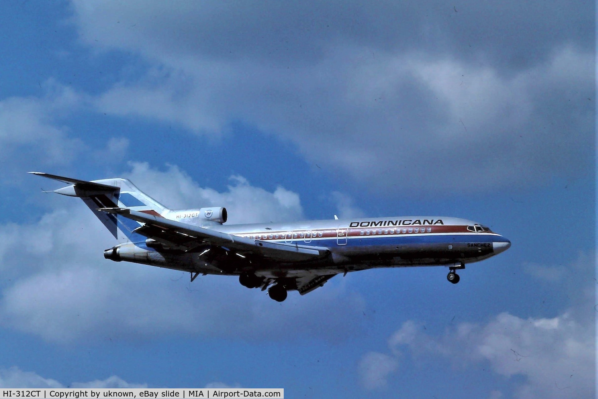 HI-312CT, 1967 Boeing 727-173C C/N 19505, eBay slide