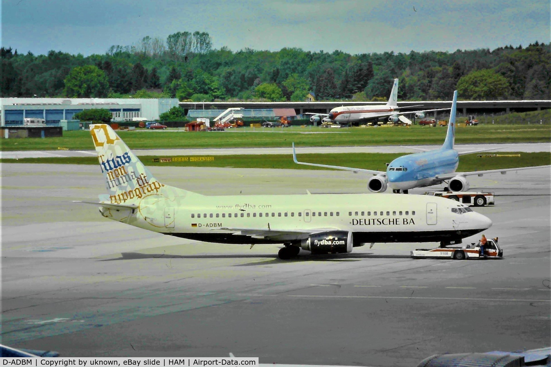 D-ADBM, 1997 Boeing 737-31S C/N 29057, eBay Slide