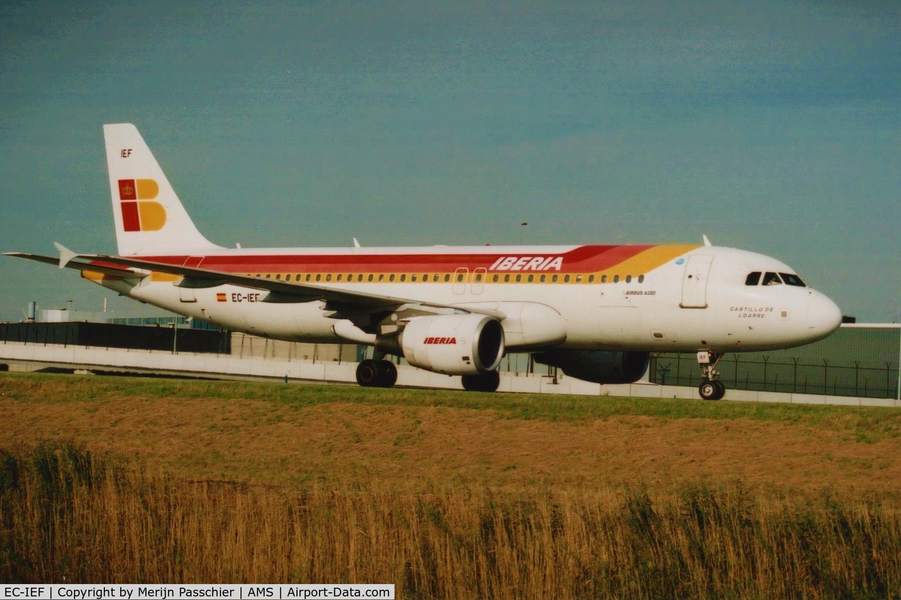 EC-IEF, 2001 Airbus A320-214 C/N 1655, bought photo