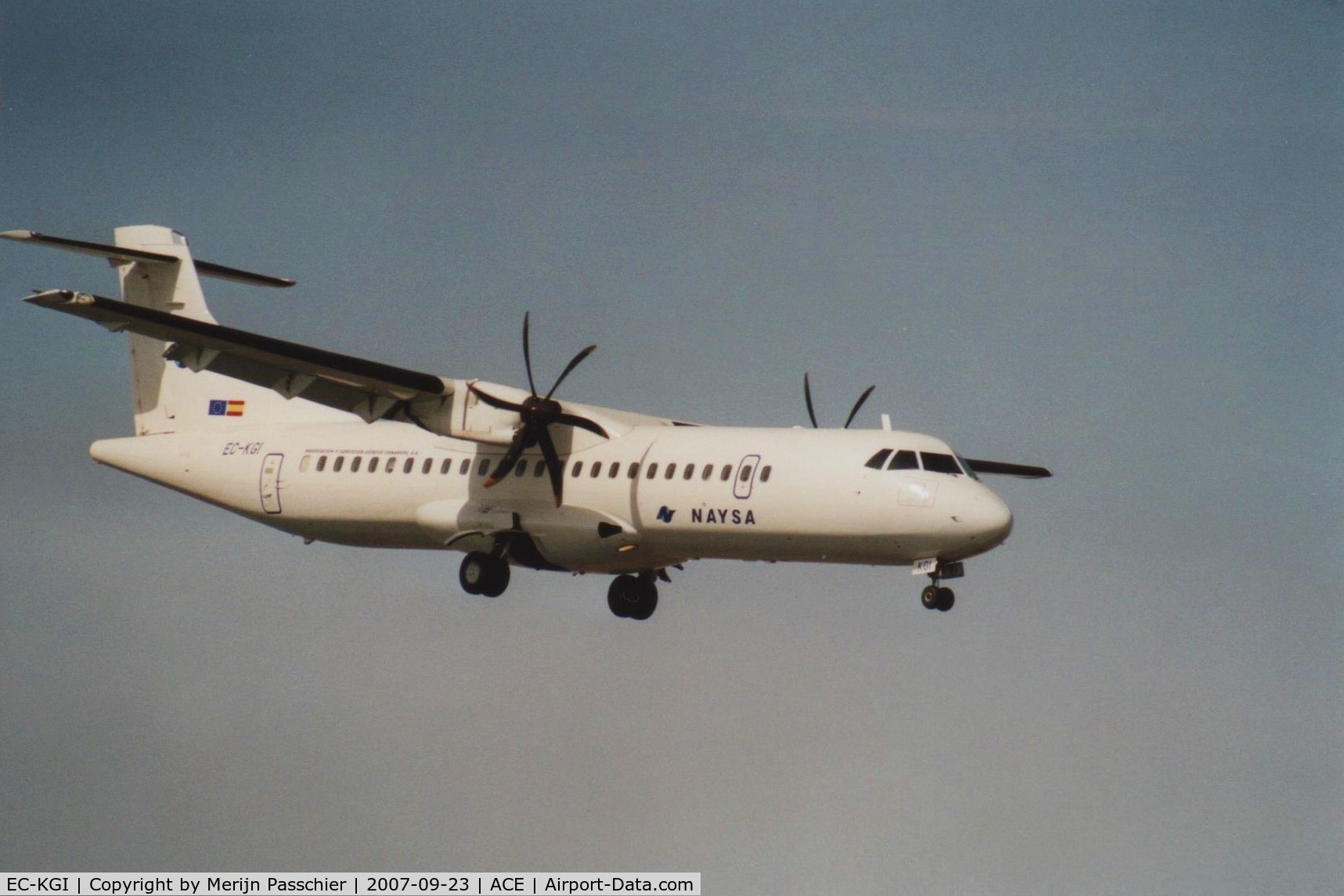 EC-KGI, 2007 ATR 72-212A C/N 752, bought photo