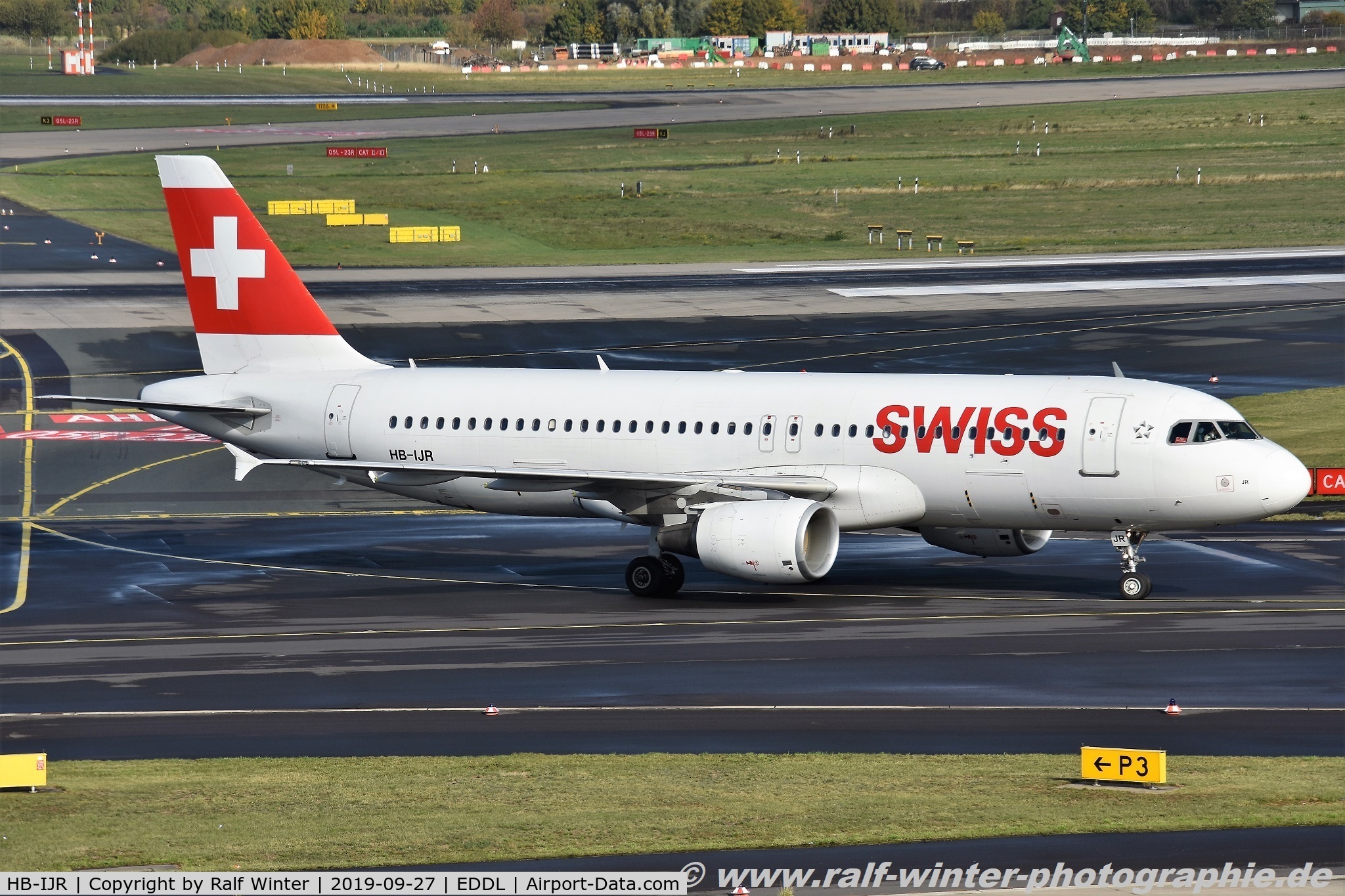 HB-IJR, 1997 Airbus A320-214 C/N 0703, Airbus A320-214 - LX SWR Swiss International Air Lines 'Dammastock' - 703 - HB-IJR - 27.09.2019 - DUS