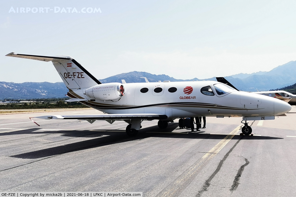OE-FZE, 2009 Cessna 510 Citation Mustang Citation Mustang C/N 510-0217, Parked
