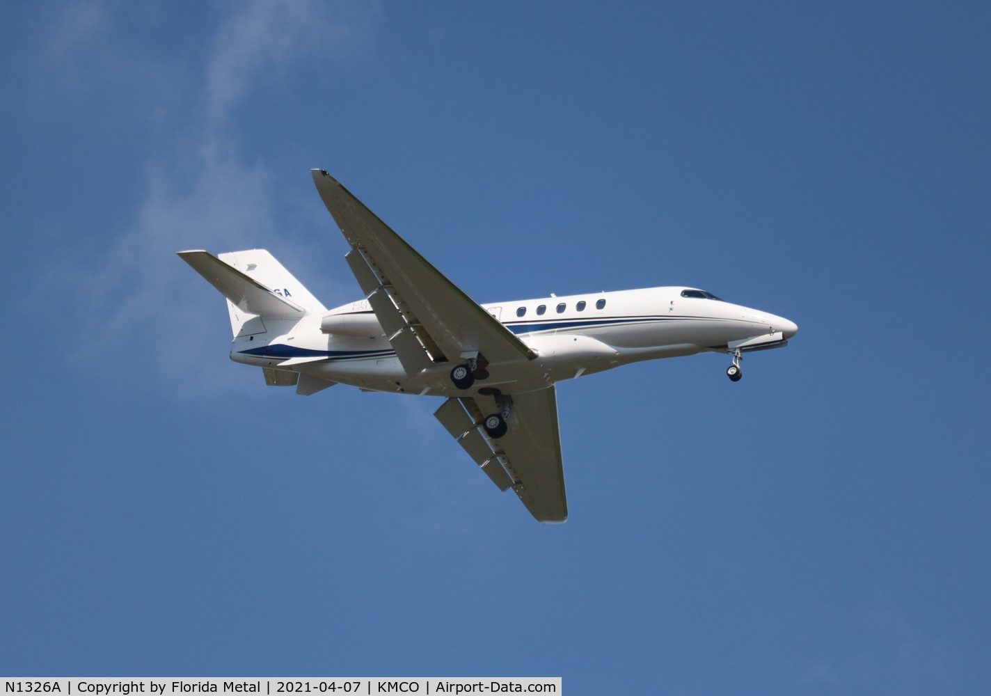 N1326A, 2015 Cessna 680A Citation Latitude C/N 680A-0017, MCO 2021