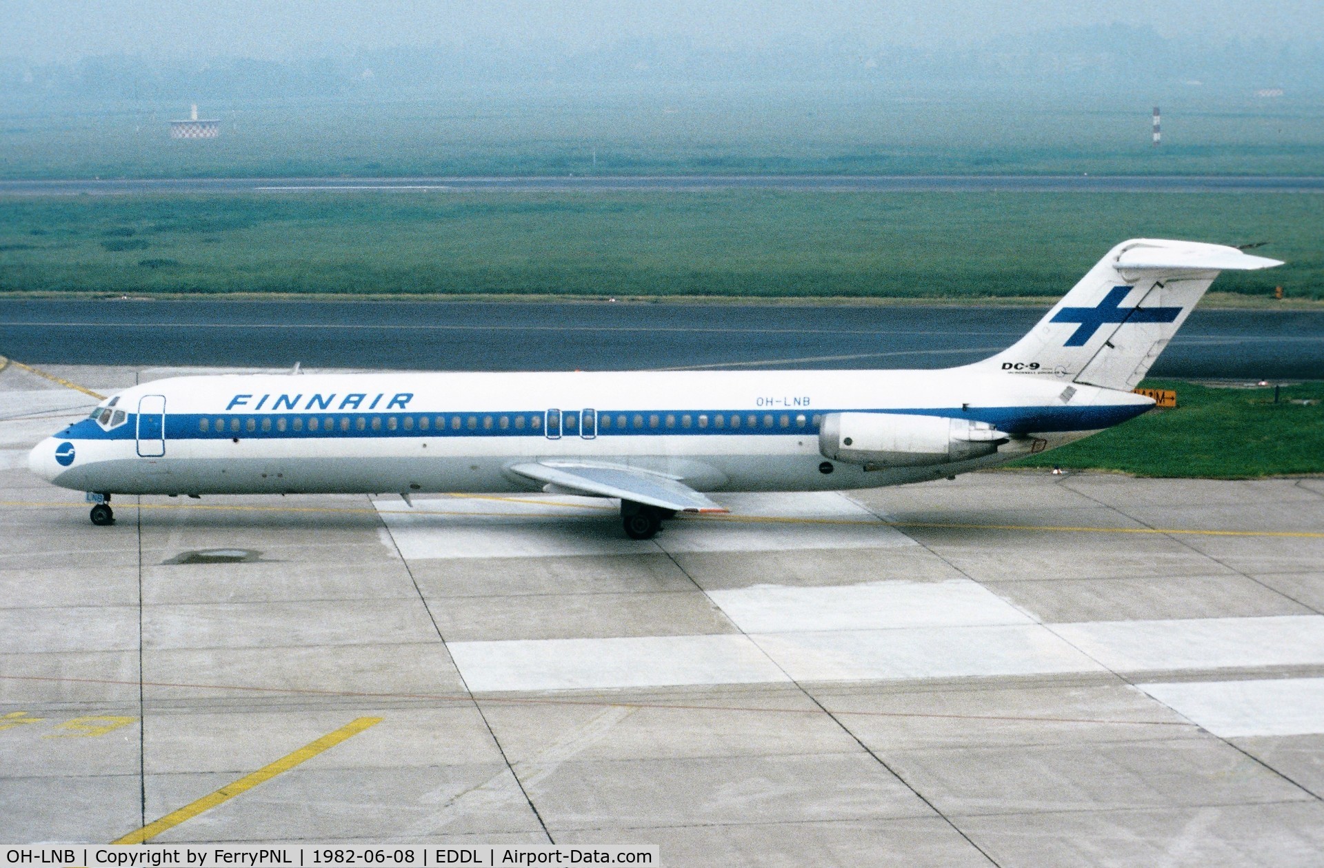 OH-LNB, 1974 Douglas DC-9-41 C/N 47604, Finnair DC-9-41