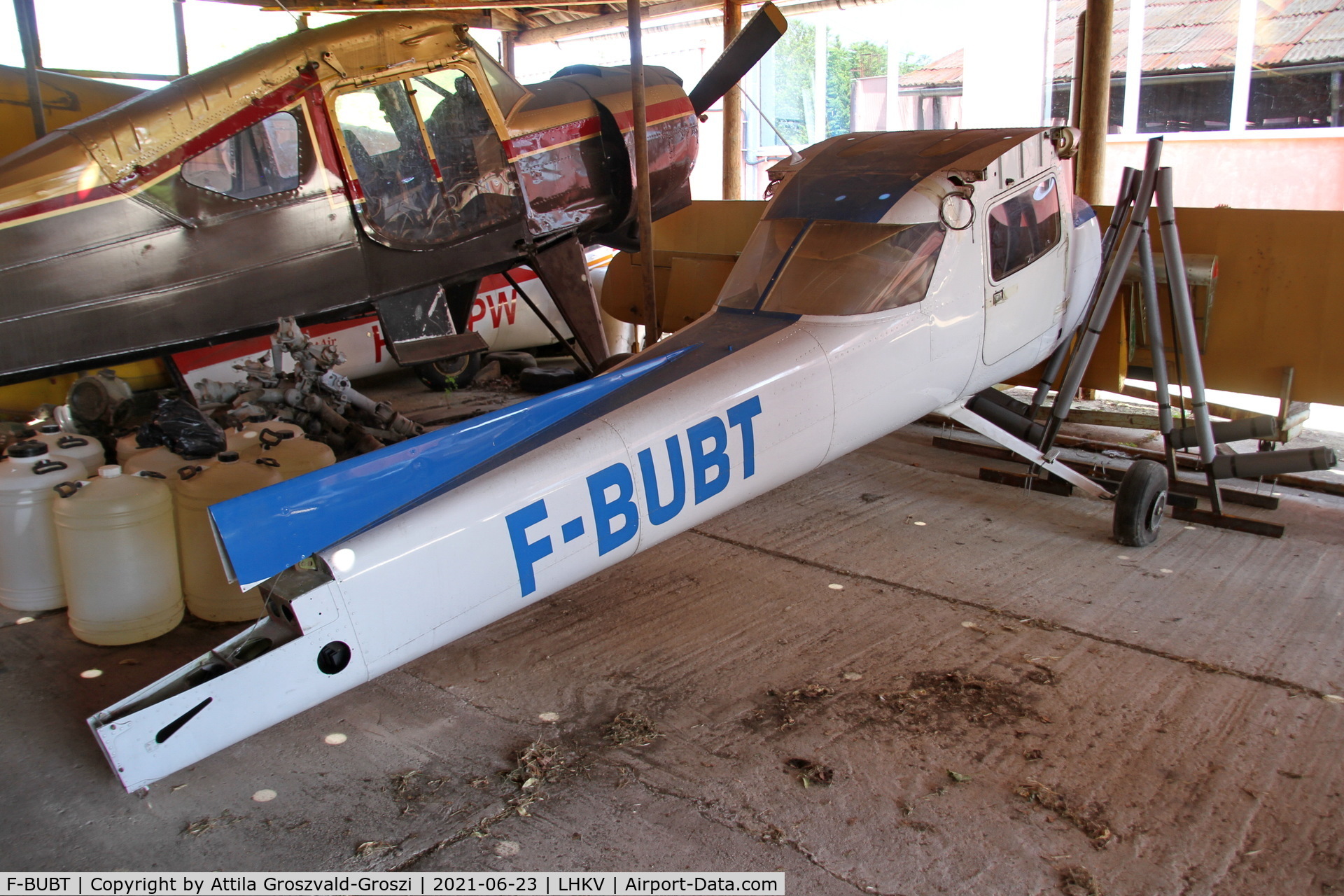F-BUBT, Reims FRA150L Aerobat C/N 0199, LHKV - Kaposújlak Airport, Hungary