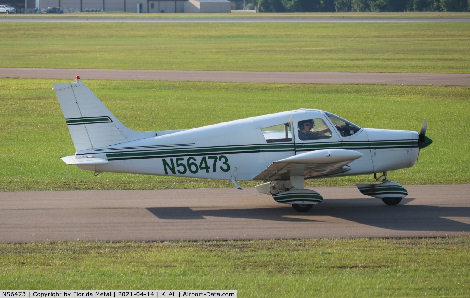 N56473, 1973 Piper PA-28-140 C/N 287325635, Sun N fun 2021