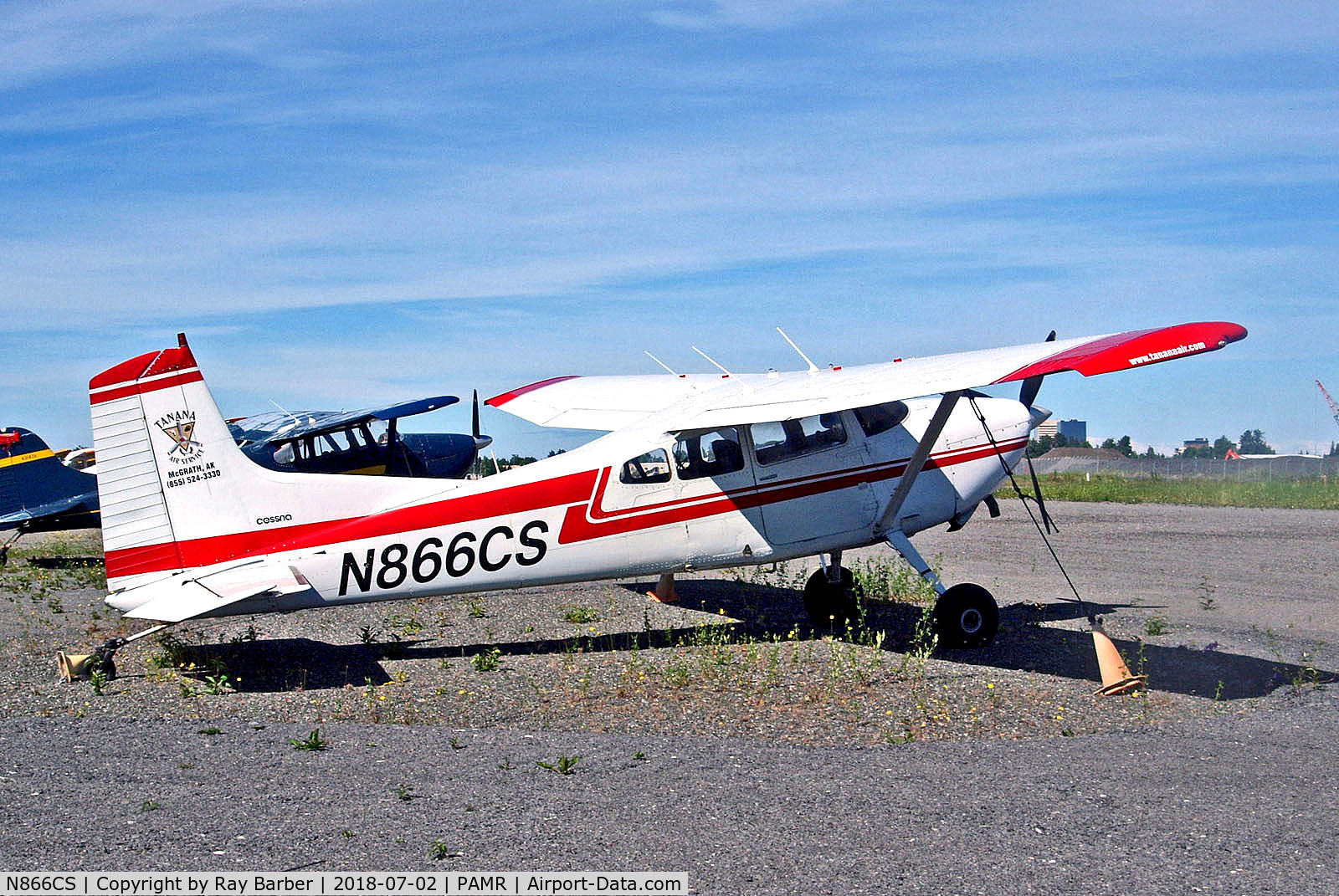 N866CS, 1975 Cessna A185F Skywagon 185 C/N 18502866, N866CS   Cessna  A.185F Skywagon 185 [185-02866] (Tanana Air Service McGrath AK) Anchorage-Merrill Field~N 02/07/2018