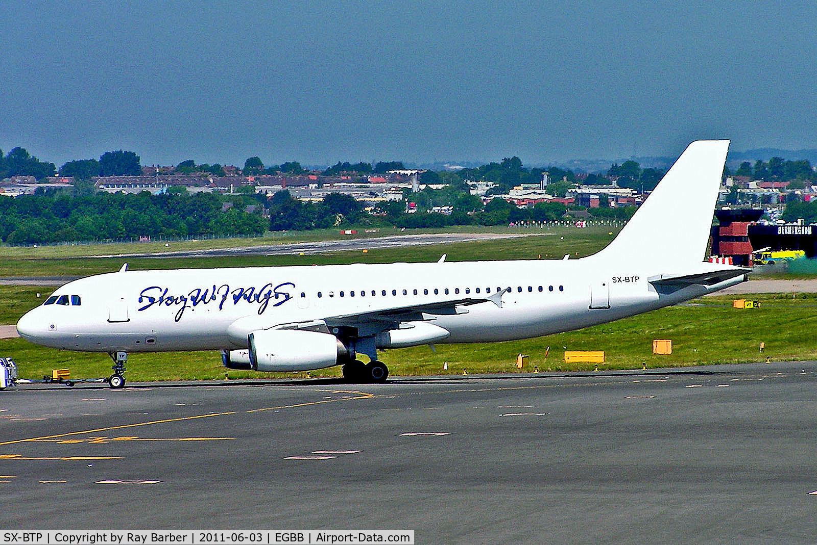 SX-BTP, 1992 Airbus A320-231 C/N 376, SX-BTP   Airbus A320-231 [0376] (Sky Wings Airlines) Birmingham~Int'l~G 03/06/2011