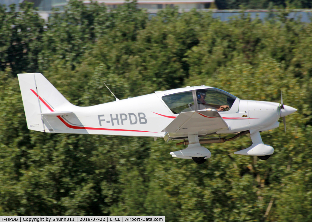 F-HPDB, 2018 Robin Aircraft DR.400/120 C/N 2706, On take off...