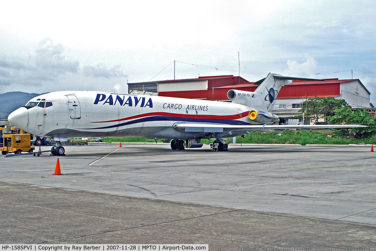 HP-1585PVI, 1974 Boeing 727-224 C/N 20662, HP-1585PVI   Boeing 727-224(F) [20662] (Panavia Cargo Airlines) Panama City-Tocumen Int'l~HP 28/11/2007