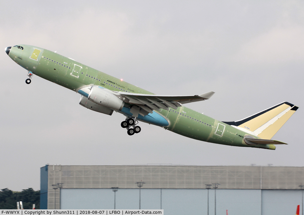 F-WWYX, 2020 Airbus A330-243-MRTT C/N 1886, C/n 1886 - For Singapore Air Force as an A330-243MRTT. To be coded as '765'