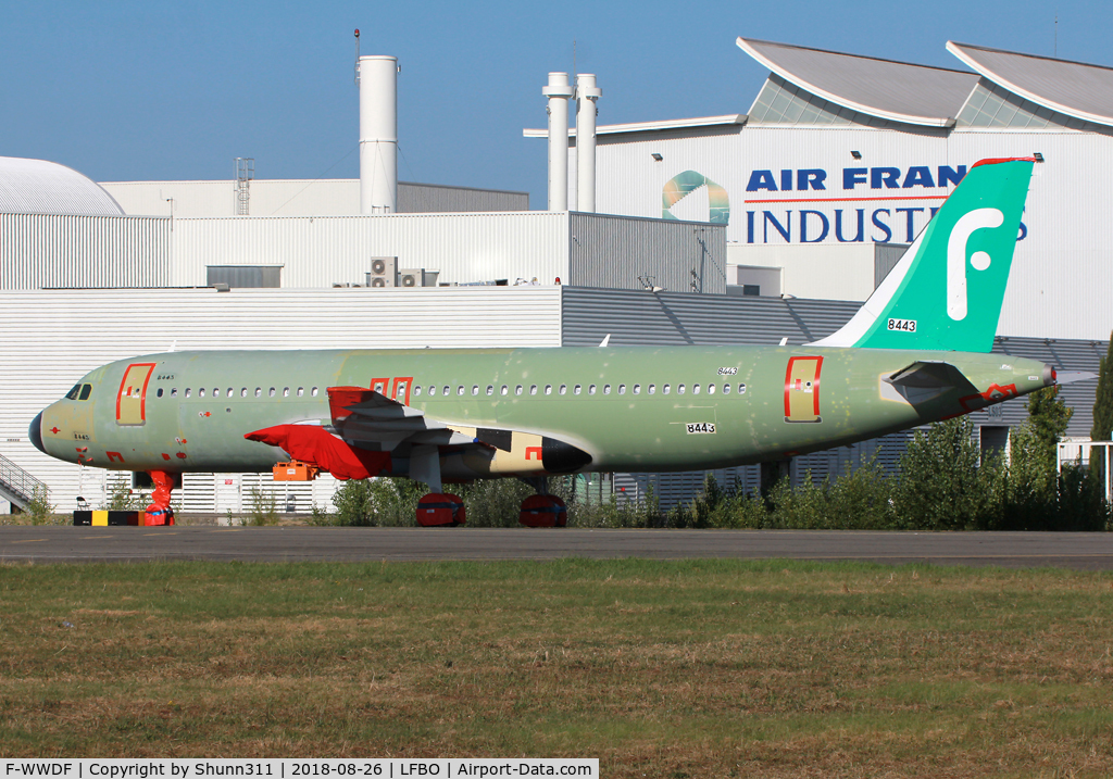 F-WWDF, 2018 Airbus A320-251N C/N 8443, C/n 8443 - For Flynas