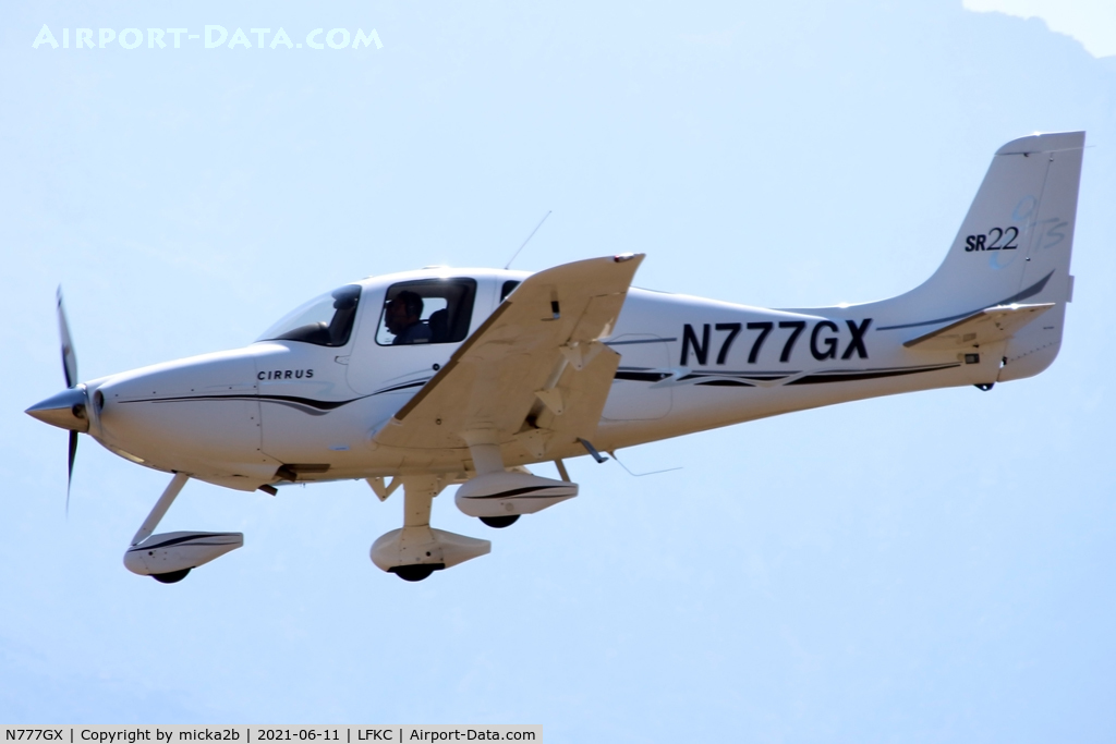 N777GX, Cirrus SR22 GTS C/N 1646, Landing
