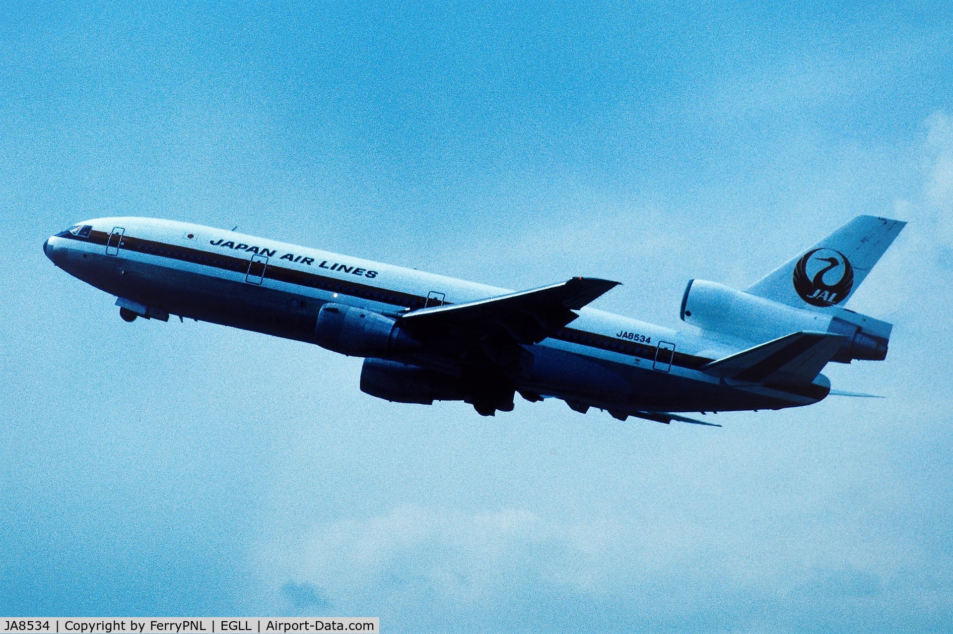 JA8534, 1975 Douglas DC-10-40 C/N 46913, Departure of JAL DC-10-40