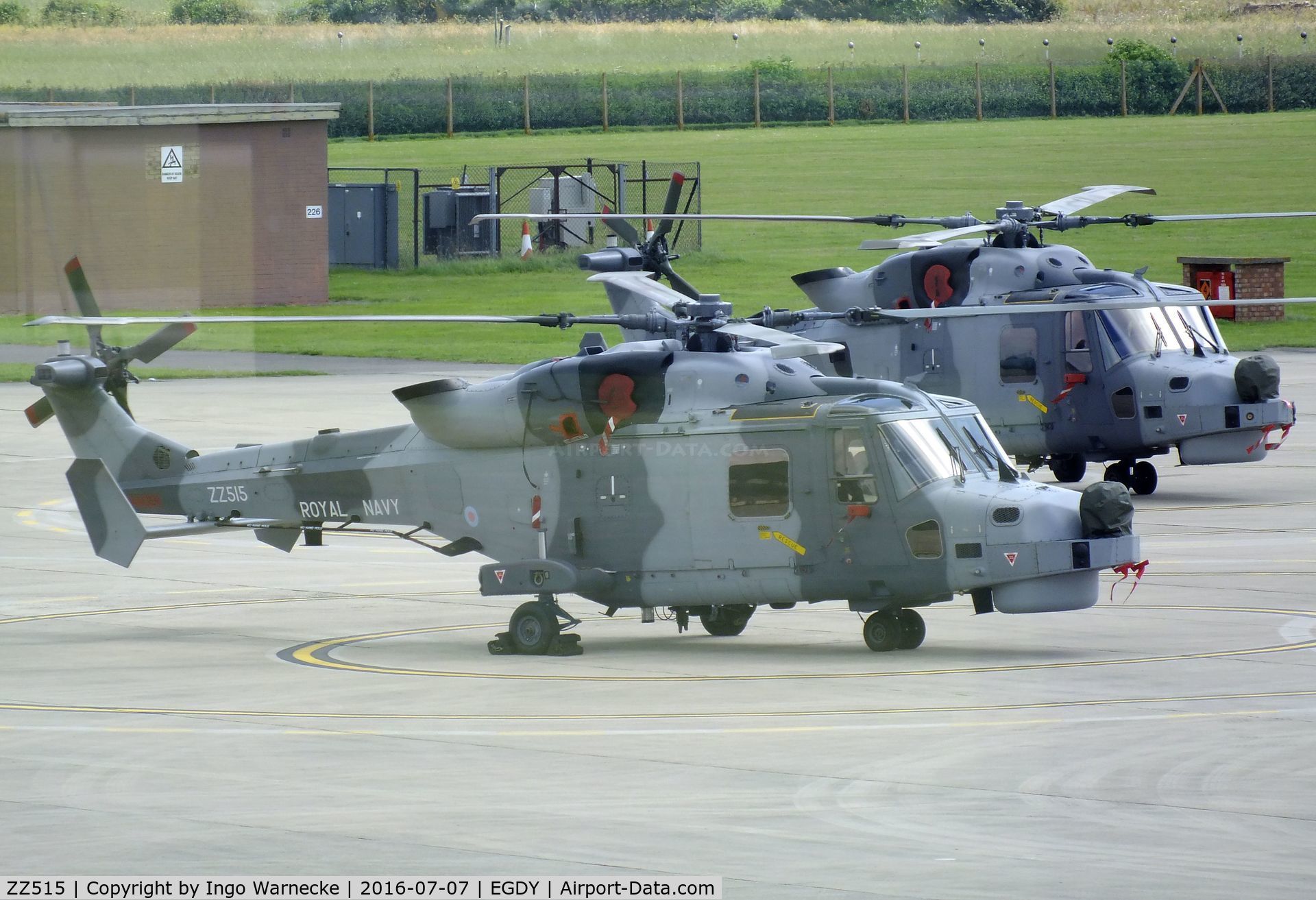 ZZ515, 2014 AgustaWestland AW-159 Wildcat HMA.2 C/N 520, AgustaWestland AW159 Lynx Wildcat HMA2 at RNAS Yeovilton