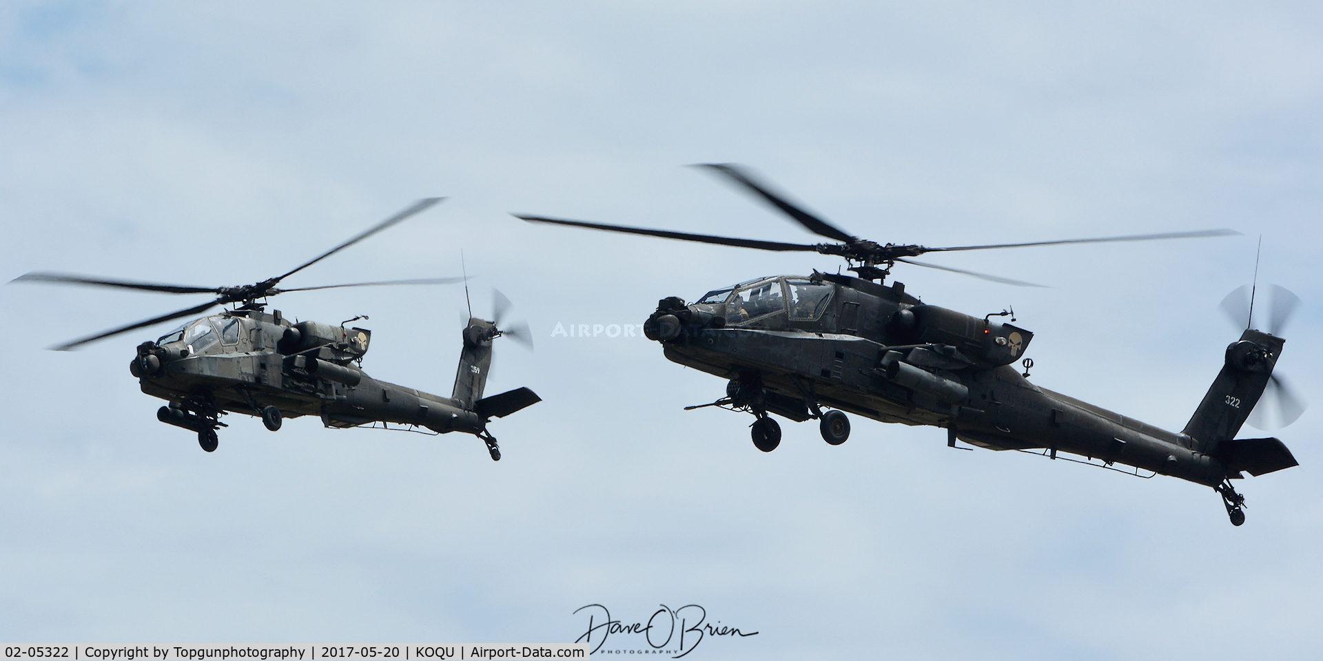 02-05322, Boeing AH-64D Longbow Apache C/N PVD322, AH-64D Apache's taking the airport