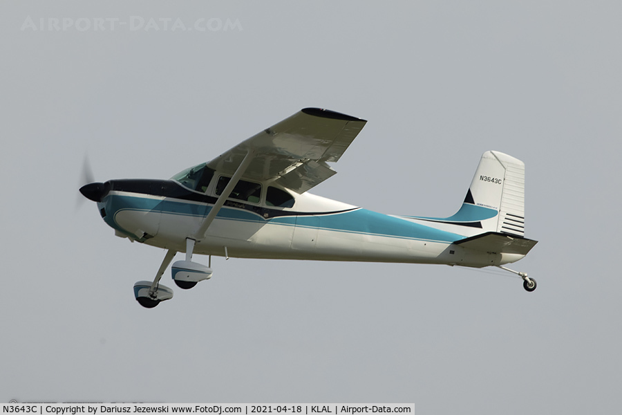 N3643C, Cessna 180 C/N 31141, Cessna 180 Skywagon  C/N 31141, N3643C