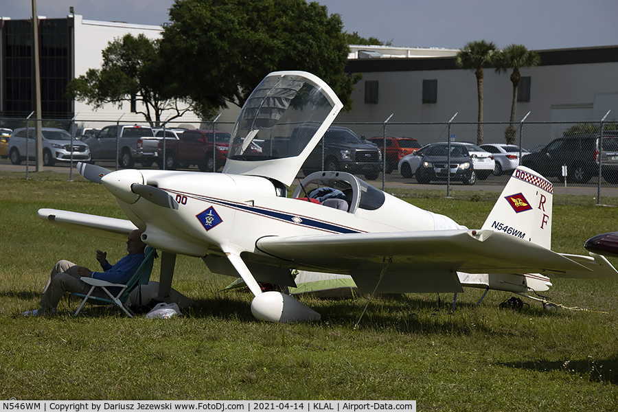 N546WM, 2001 Vans RV-6 C/N 24423, Vans RV-6  C/N 24423, N546WM