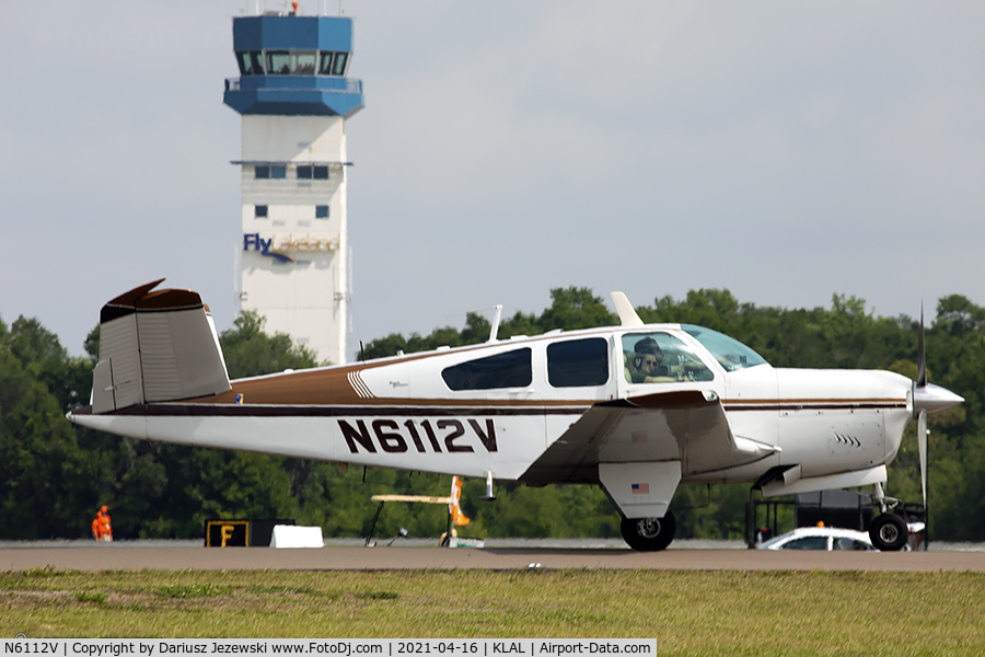 N6112V, 1965 Beech S35 Bonanza C/N D-7778, Beech S35 Bonanza  C/N D-7778 , N6112V