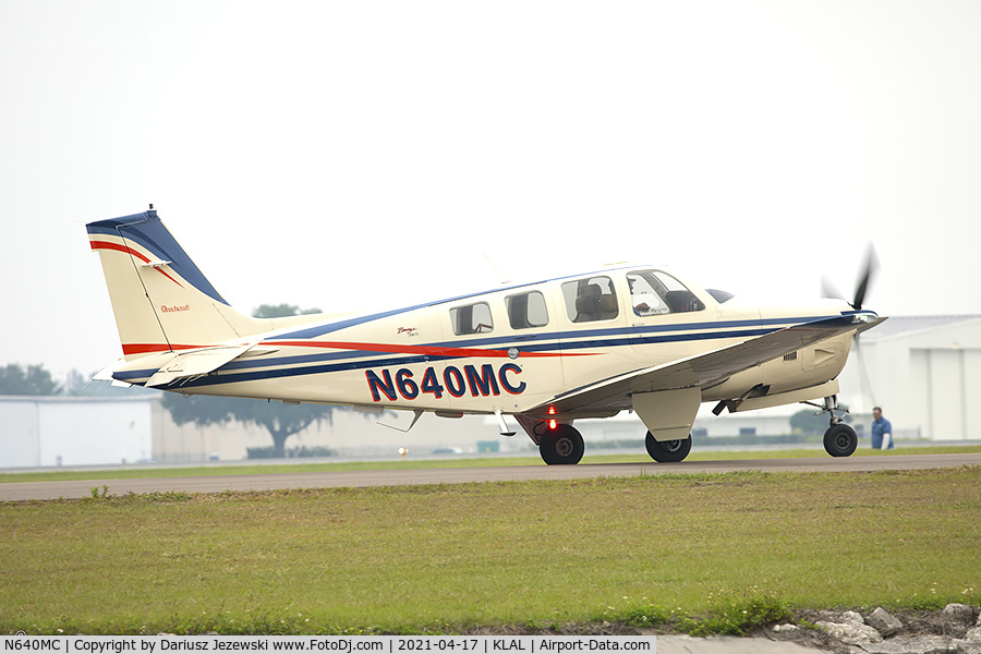 N640MC, 2001 Raytheon Aircraft Company B36TC Bonanza C/N EA-682, Raytheon B36TC Bonanza  C/N EA-682, N640MC