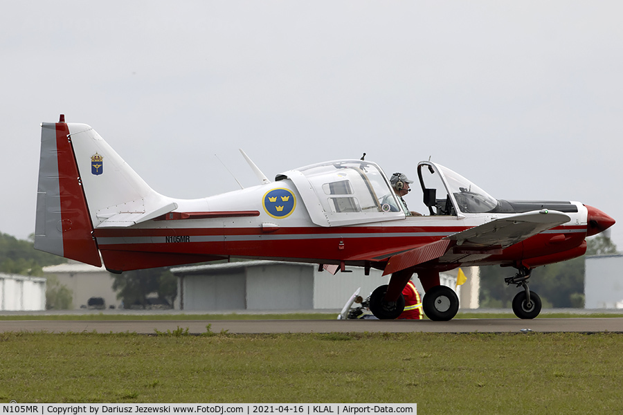 N105MR, 1971 Scottish Aviation Sk.61D Bulldog C/N BH100/138, Scottish Aviation Bulldog MDL 101  C/N 138, N105MR