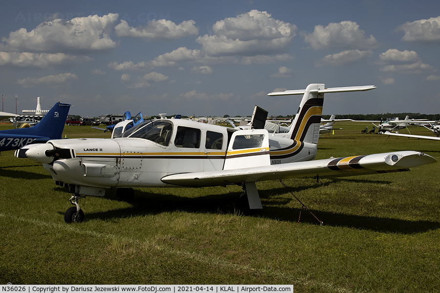 N36026, 1978 Piper PA-32RT-300 Lance C/N 32R-7885152, Piper PA-32RT-300 Lance  C/N 32R-7885152, N36026