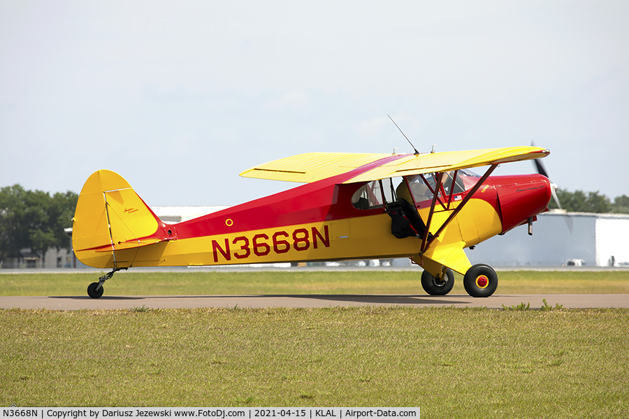 N3668N, 1947 Piper PA-12 Super Cruiser C/N 12-1919, Piper PA-12 Super Cruiser  C/N 7275, N3668N