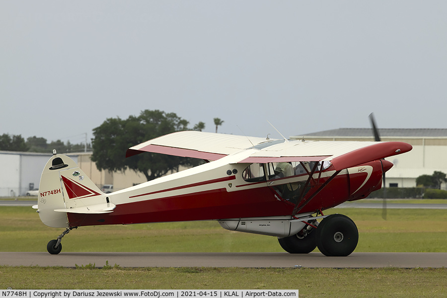 N7748H, 1946 Piper PA-12 Super Cruiser C/N 12-644, Piper PA-12 Super Cruiser  C/N 12-644, N7748H