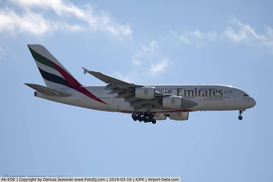 A6-EDE, 2008 Airbus A380-861 C/N 017, Airbus A380-861 - Emirates  C/N 017, A6-EDE